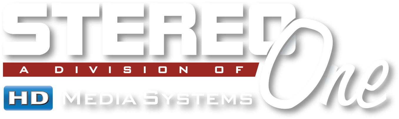 Stereo One Final Logo For Dark Backgrounds - Logo (1366x414), Png Download