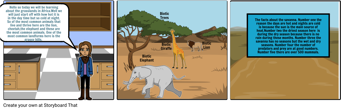 Reese's Savanna Grasslands - Cartoon (1164x385), Png Download