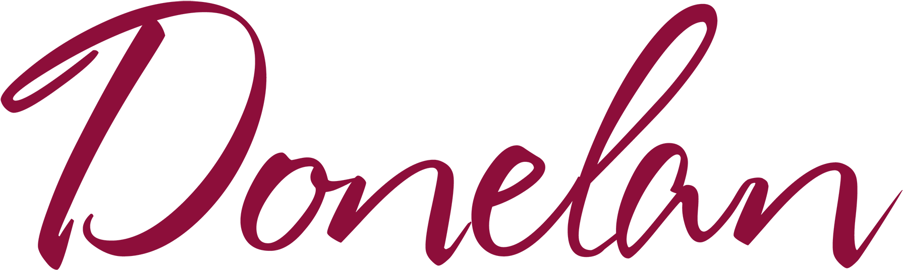 Logo Donelan Medium - Donelan Wines (1800x538), Png Download