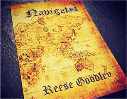 Navigator By Reese Goodley - Fintie Ipad Air Case - Slim Fit Folio Case With Smart (600x600), Png Download
