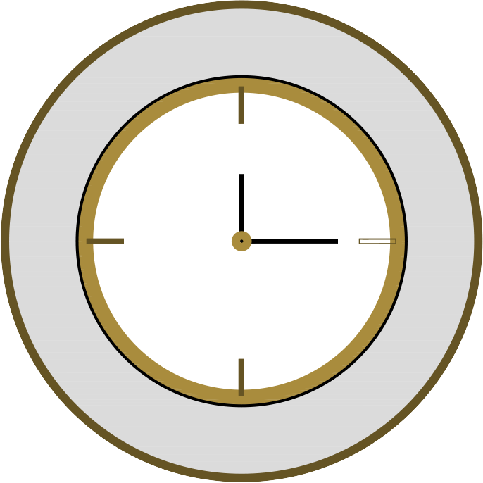 Clock (686x686), Png Download