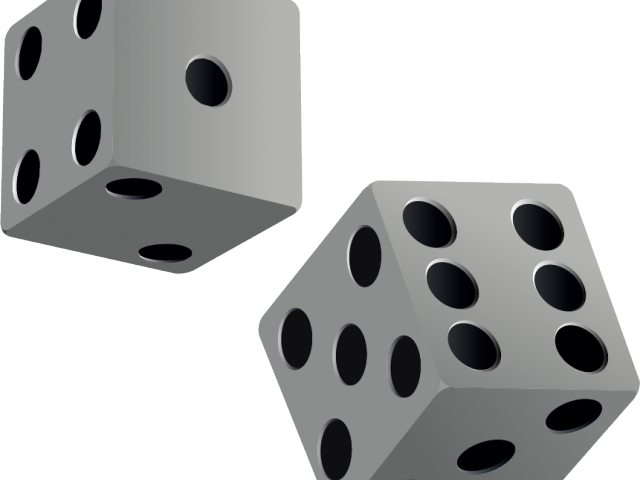 Drawn Dice Transparent - Dice Clipart Vector (640x480), Png Download