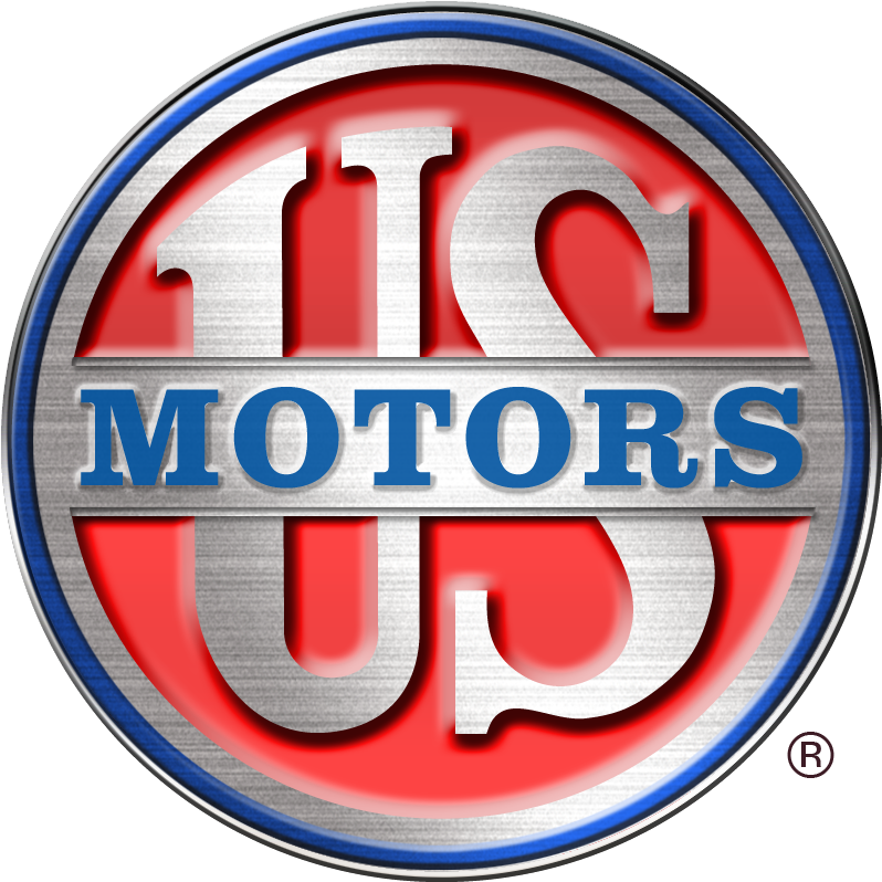 Usmotors Annivlogo Medium - Us Motors Logo (810x810), Png Download