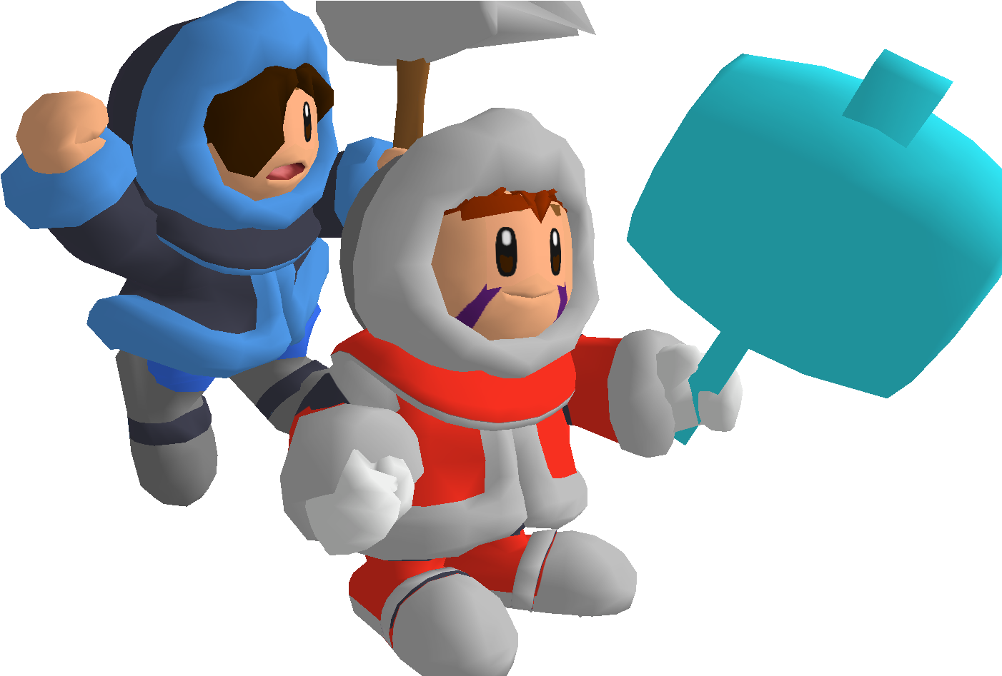 I Also Had To Improvise For This One Because Brawl - Cartoon (1508x946), Png Download