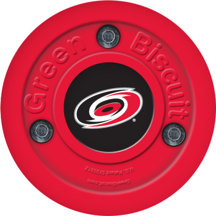 Green Biscuit Carolina Hurricanes Stickhandling Training - Green Biscuit Nhl Edition - Nyr (800x800), Png Download