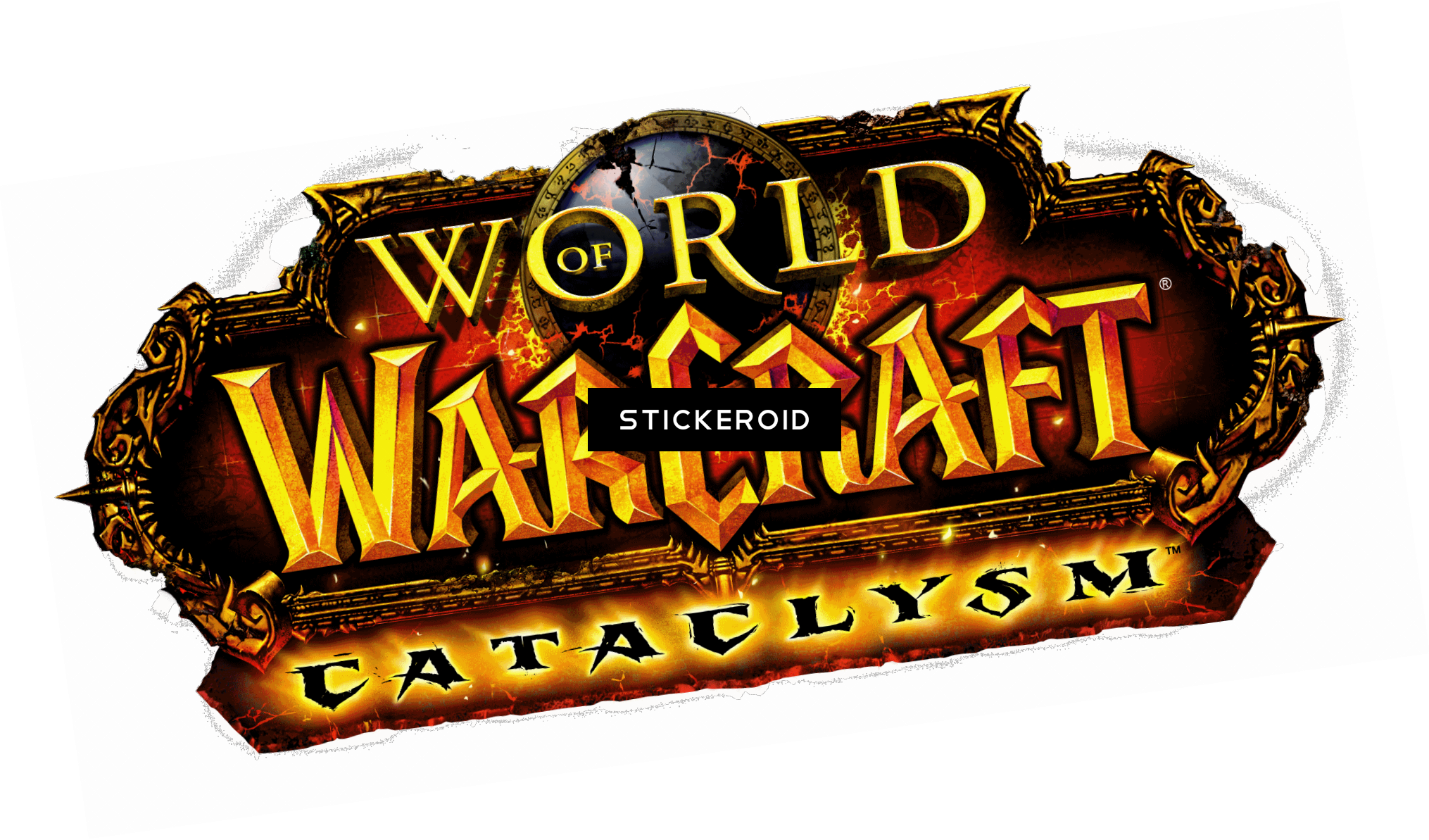 World Of Warcraft Cataclysm Logo - World Of Warcraft Cataclysm (2030x1193), Png Download