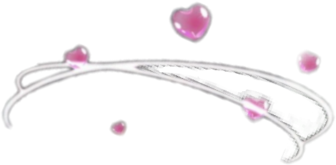 Hearts Headband Pink Pinky Kawaii Cutenessoverloadstick - Body Jewelry (1024x1024), Png Download