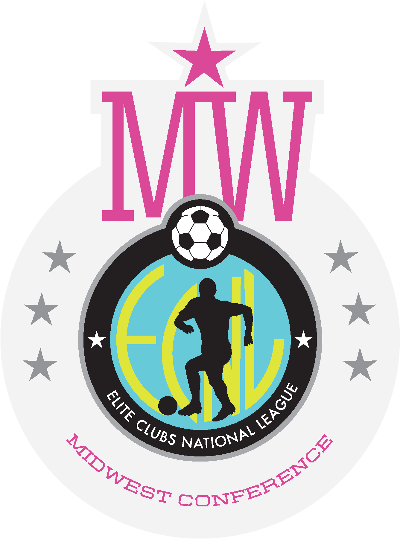 Ecnl Boys Midwest Conference Logo - 2018 Ecnl Mid Atlantic Conference (2000x2000), Png Download