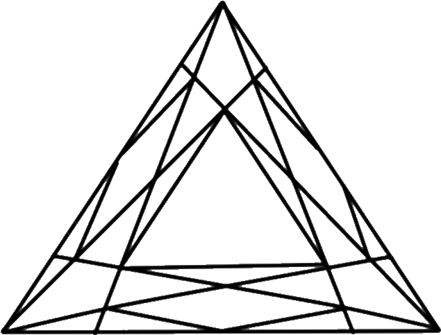 Triangle Line Png - Gemstone (723x600), Png Download