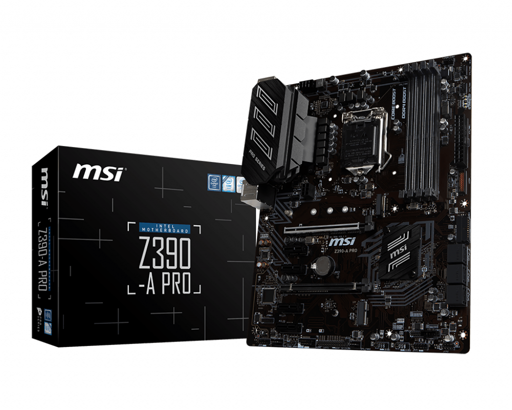 Z390-a Pro - Msi Z390 A Pro Atx (1024x820), Png Download