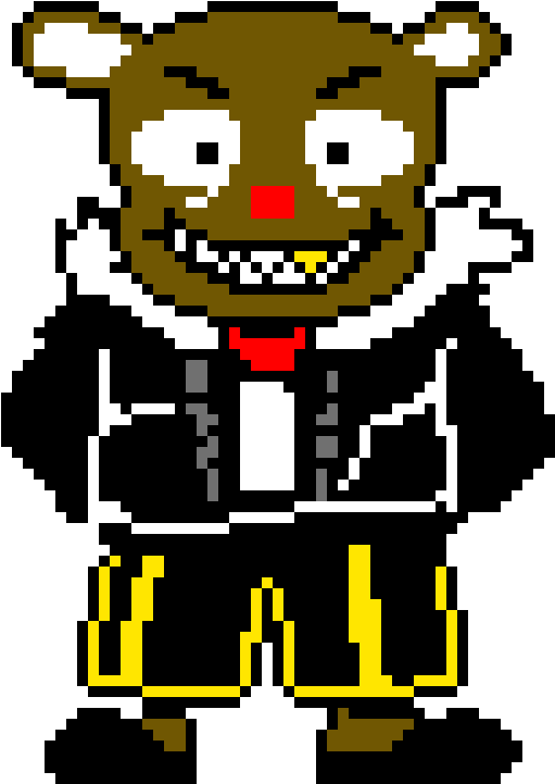 Rudolph Sprite - Fun Undertale Style Drawstring Bag - White/one Size (700x780), Png Download