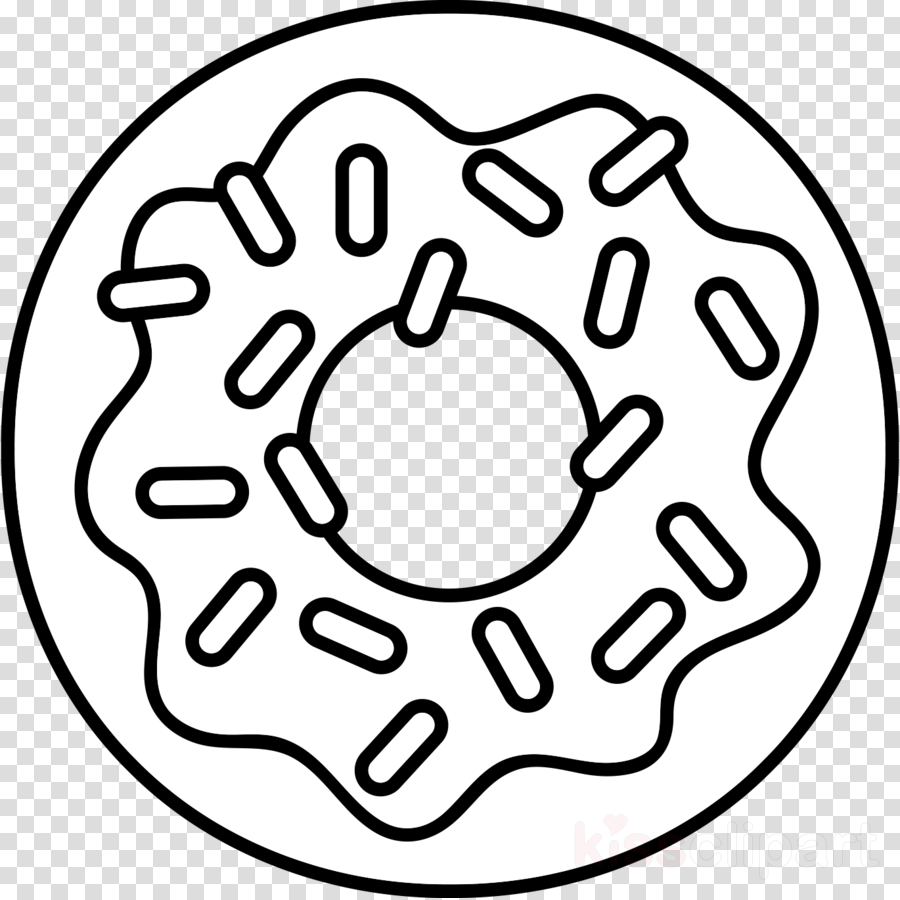 Doughnut Clipart Donuts National Doughnut Day Coffee - Doughnut (900x900), Png Download