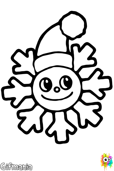 Desenho Floco De Neve Do Natal - Ministry Of Popular Power For Interior, Justice (480x720), Png Download