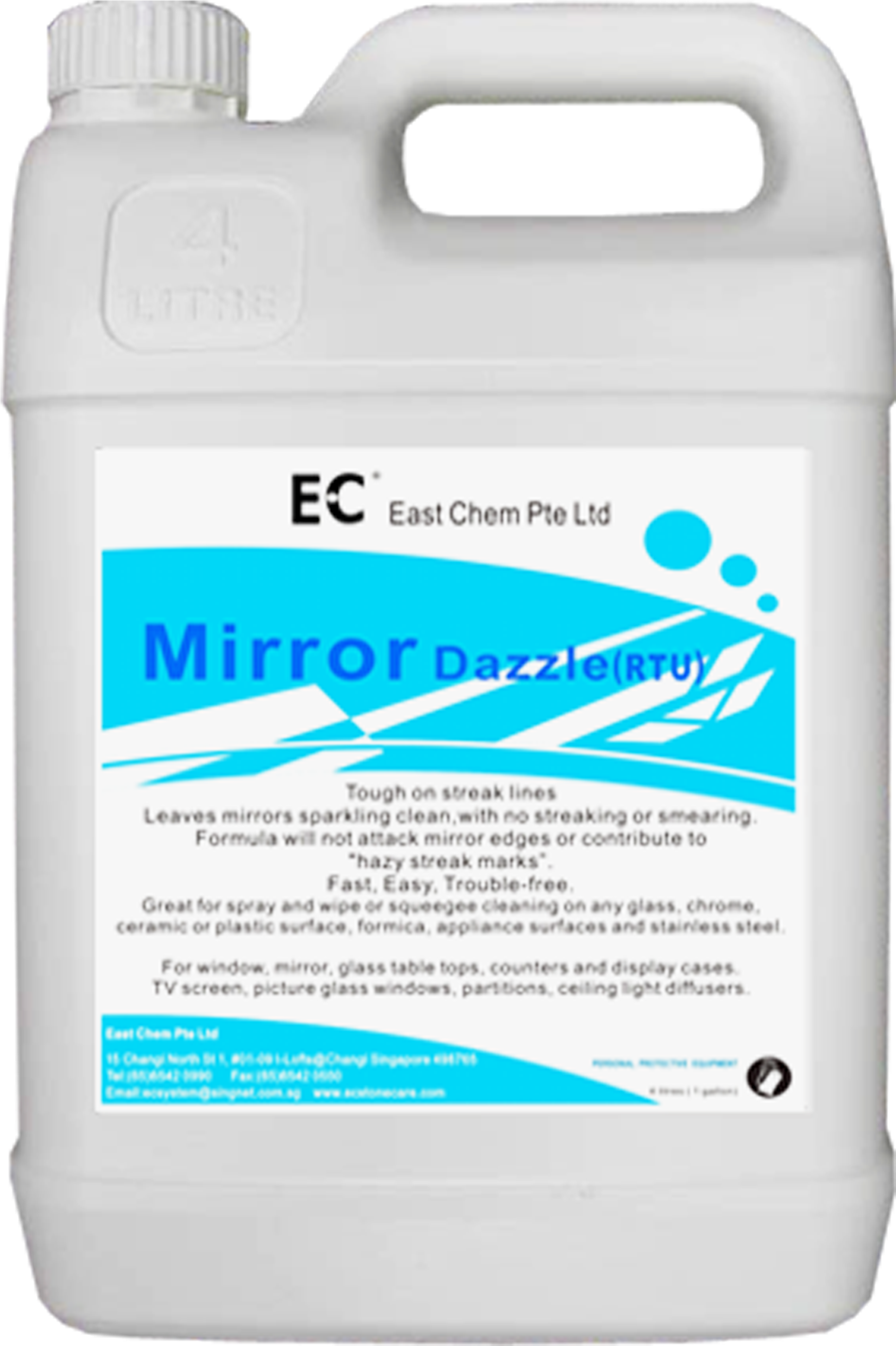 Ec Mirror Dazzle - Cleaner (2400x3000), Png Download