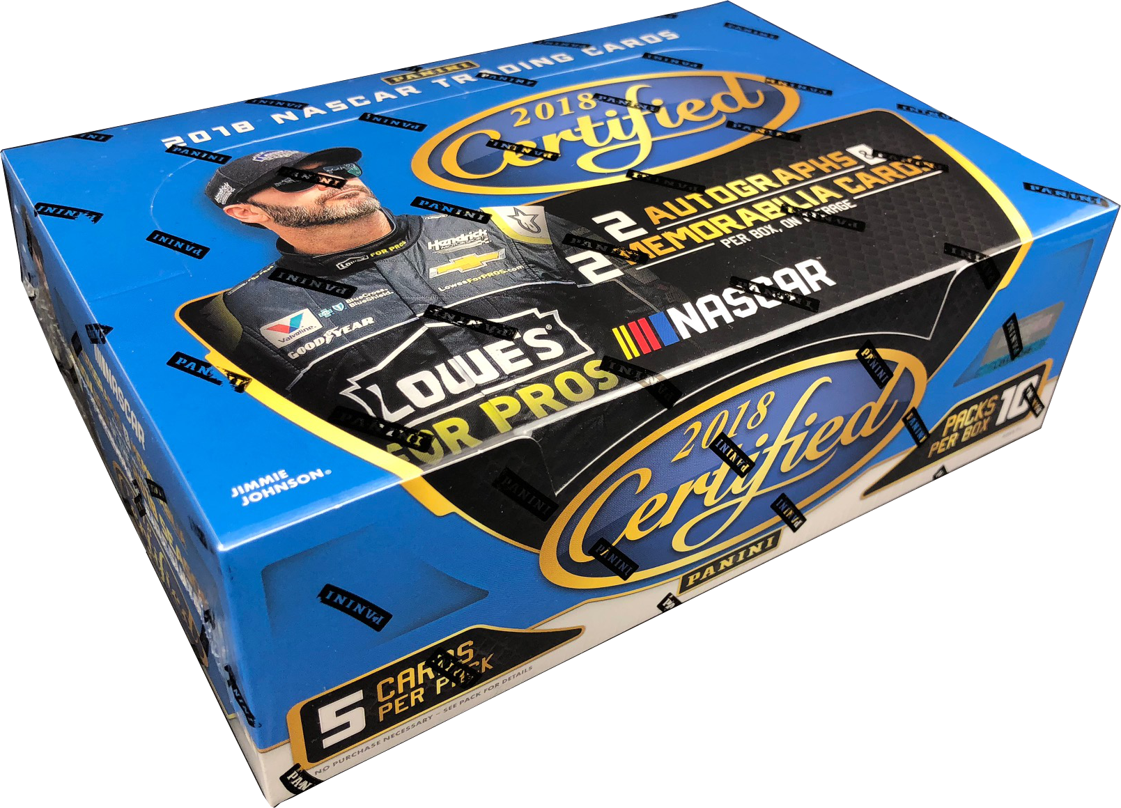 18 Panini Certified Racing - Carton (1609x1160), Png Download