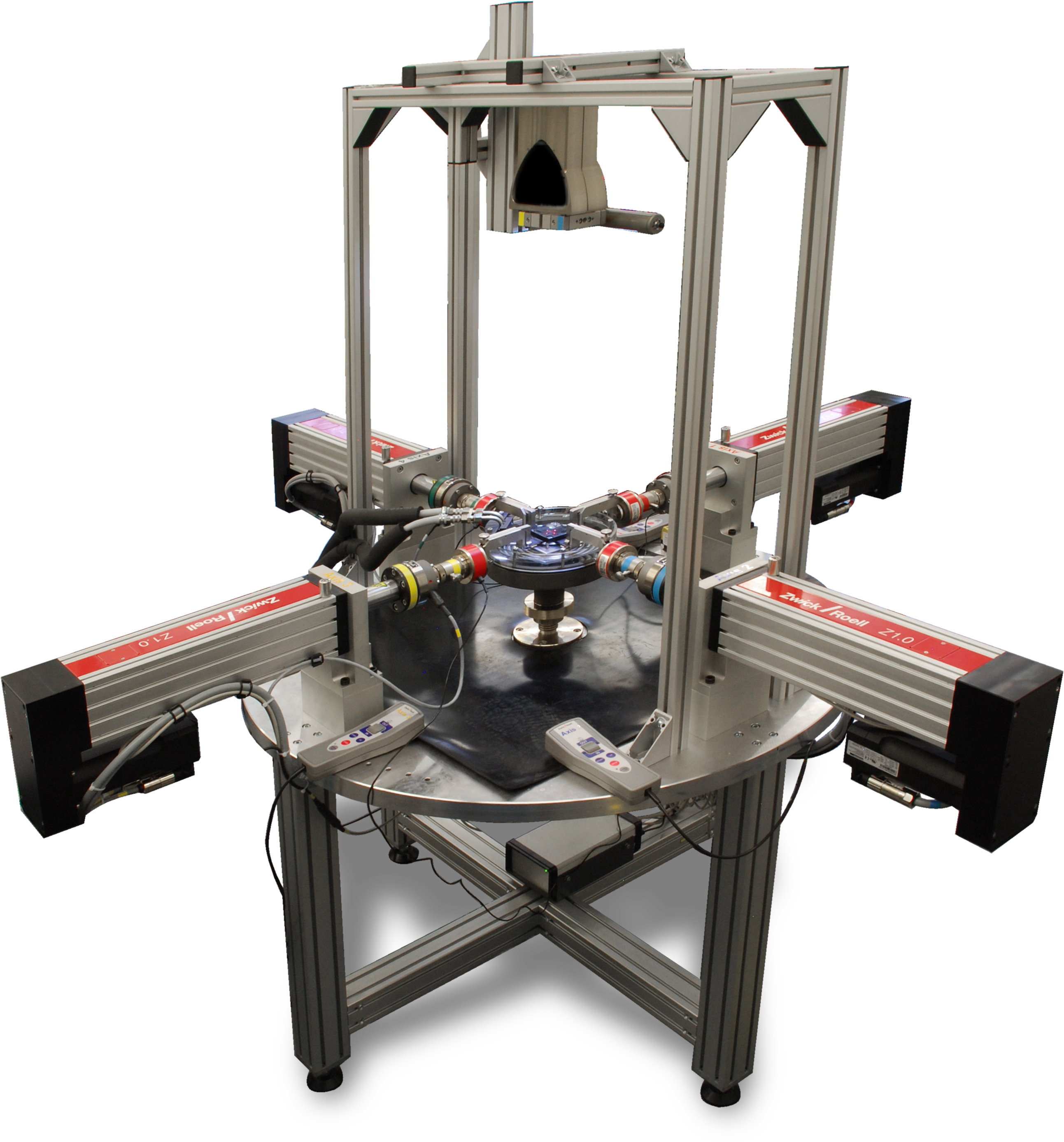 Testing Machines For Biaxial Tensile Tests (3307x3368), Png Download