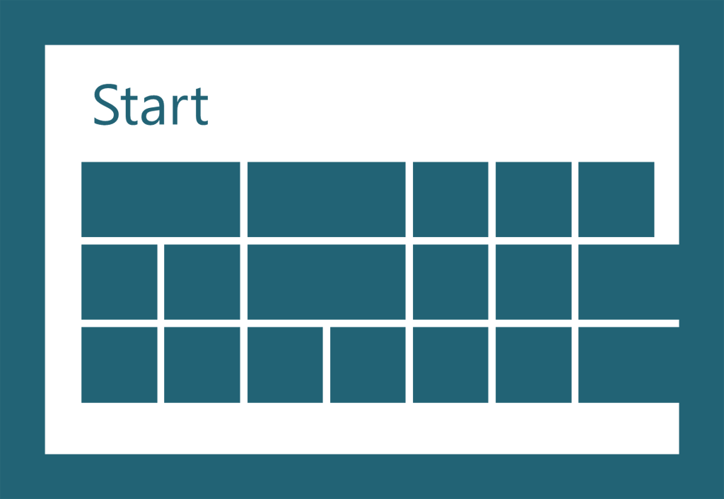 Windows 8 Start Screen Icon (1024x707), Png Download
