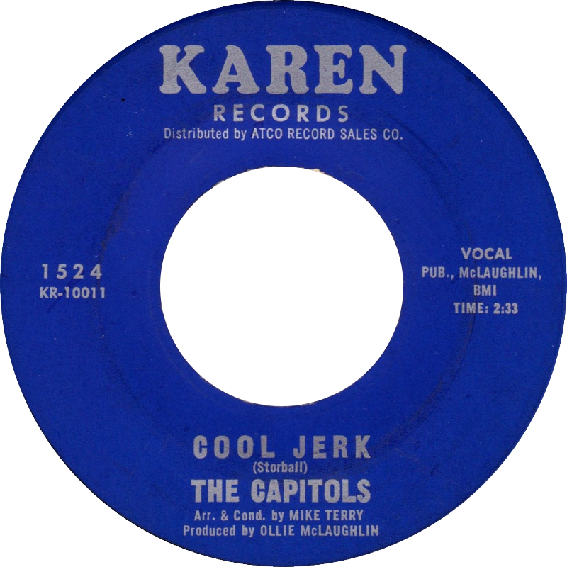 Cool Jerk By The Capitols Us Vinyl A-side - Capitols Cool Jerk (800x800), Png Download