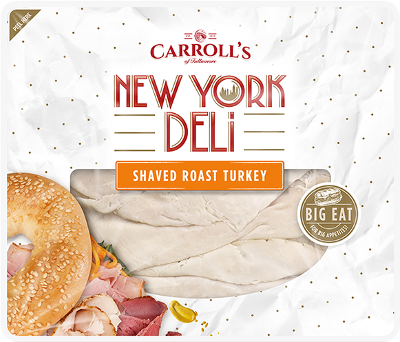 Shaved Turkey Slices - Carroll's New York Deli (600x600), Png Download