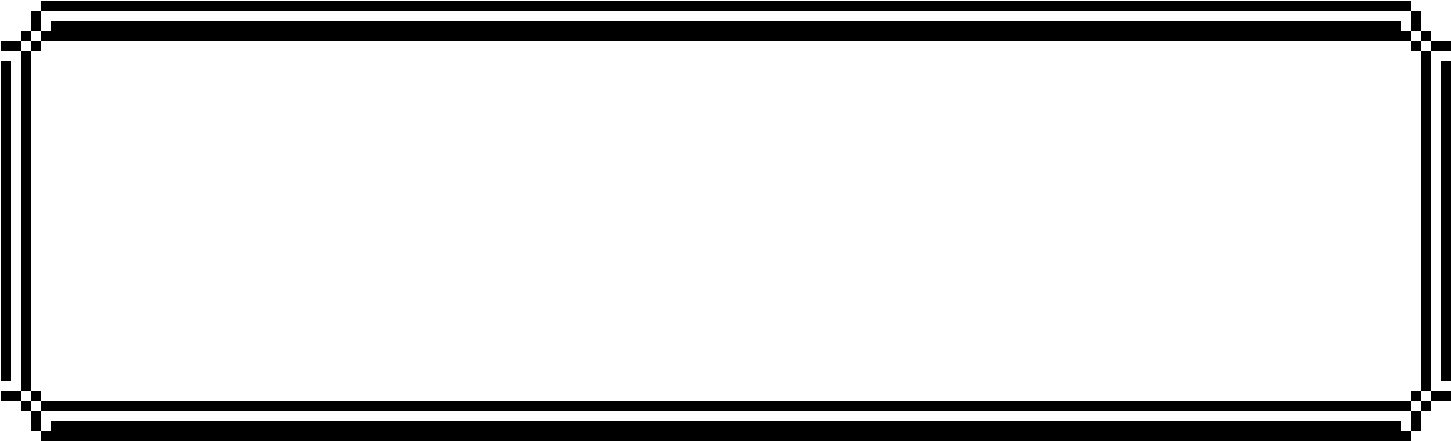 Pokemon Dialog Box - Pixel Art (1560x550), Png Download