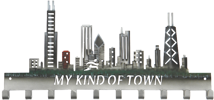 Chicago Skyline Png - Chicago (864x400), Png Download