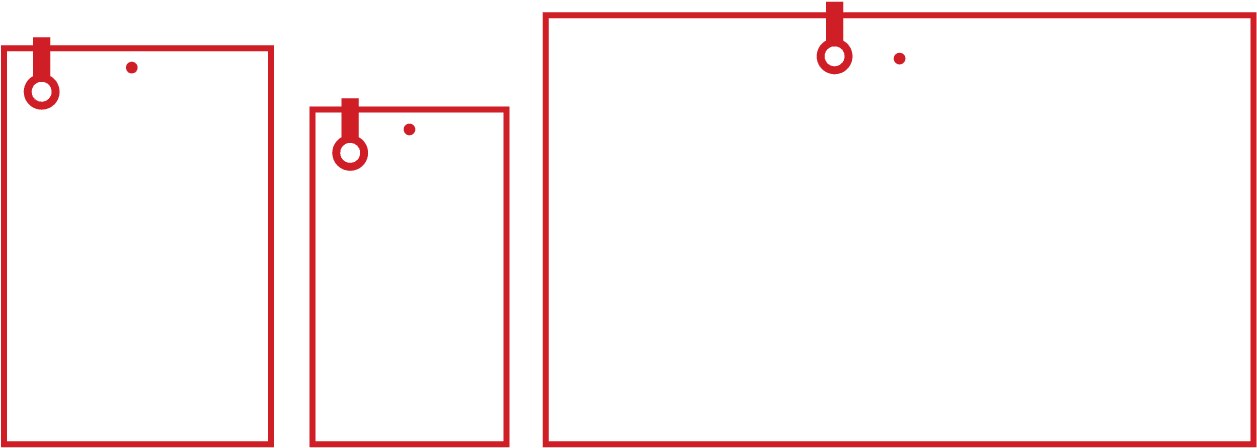 Designed To Fit All Your Devices - Moon (1387x622), Png Download