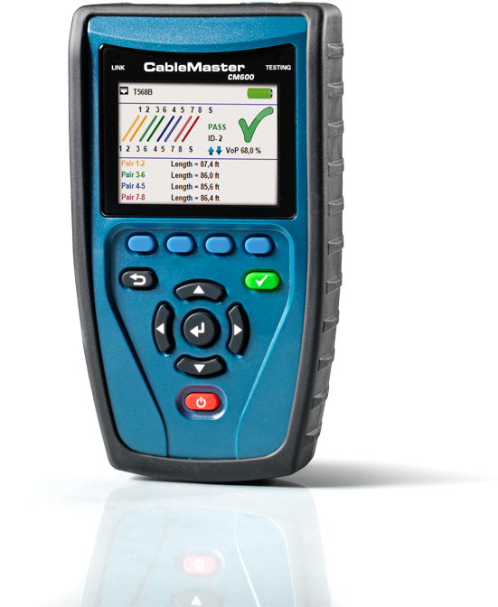 Softing It Networks Cablemaster 600 - Softing Cablemaster 650 Cable Tester With Remotes (550x711), Png Download