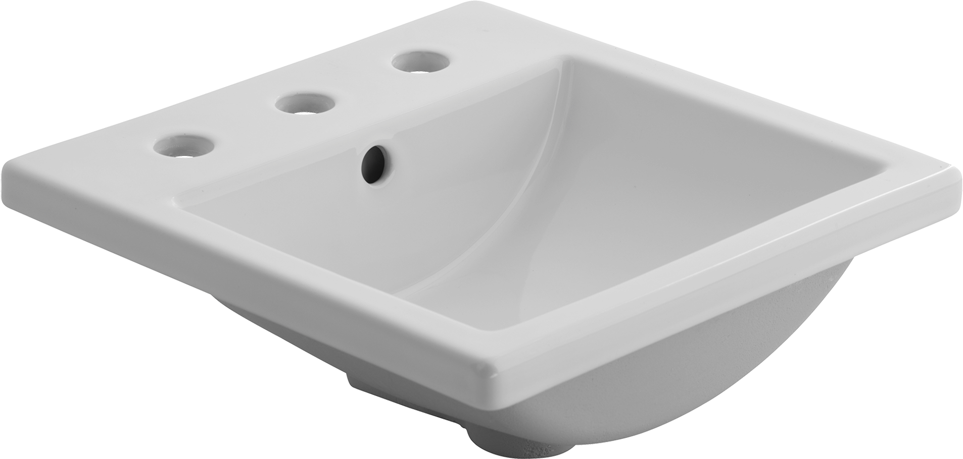 Studio Carré Countertop Sink - American Standard Studio Carre' Countertop Bathroom (2000x2000), Png Download