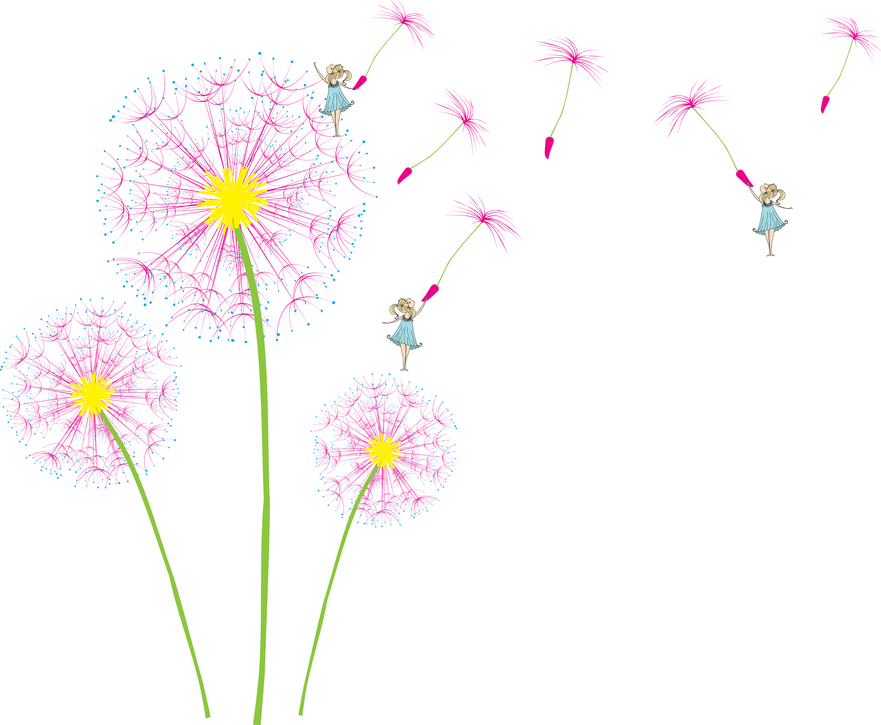 Full Size Of Dandelion Wall Home Decor Prices Fairy - Honor 5x Case, Huawei Honor 5x Case, Love Sound [dandelion] (3639x2994), Png Download