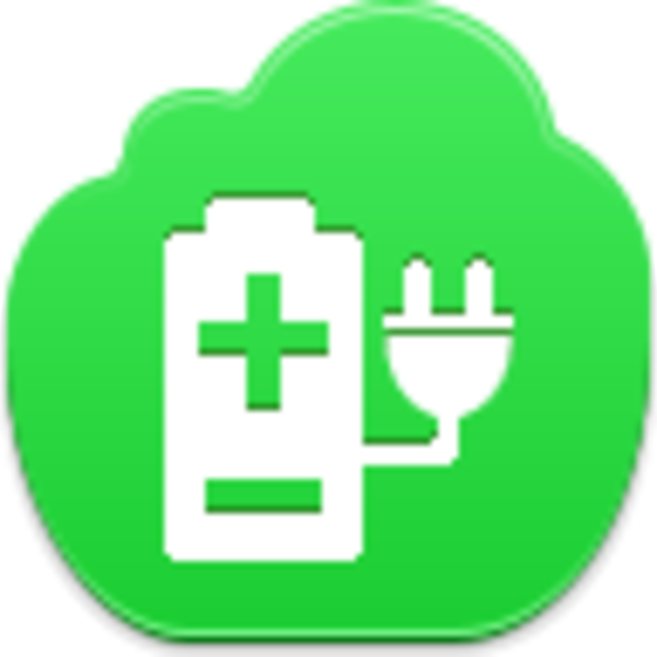 Electric Power Icon Image - Green Youtube Download Icon (600x600), Png Download