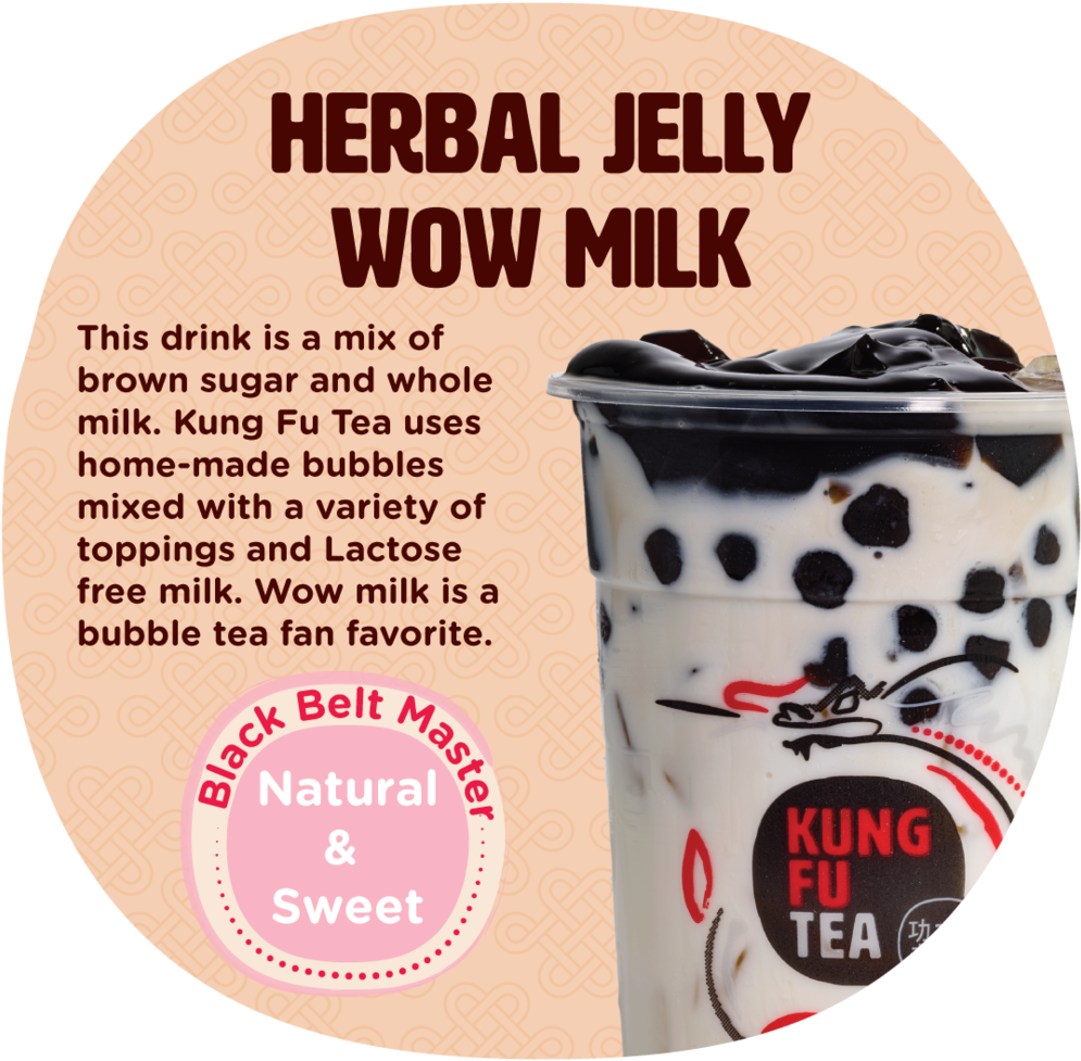 Herbalback - Kung Fu Tea Toppings (1000x1000), Png Download