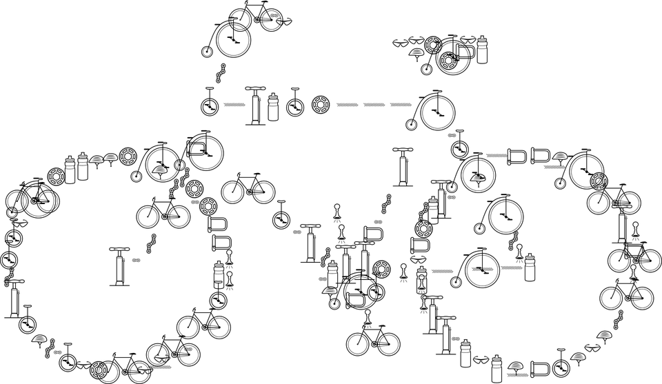 Bicycle, Bike, Icons, Ride, Riding, Transportation - Testy Na Kartę Rowerową 2018 (960x557), Png Download