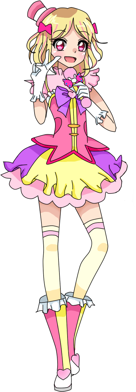 Commission Of Aurora9882 By Masterhands-d878yp0 - Pretty Rhythm (502x1316), Png Download