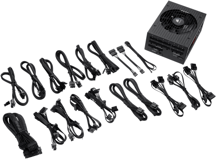 Test Bed And Setup - Corsair Ax1200i Cables (750x544), Png Download