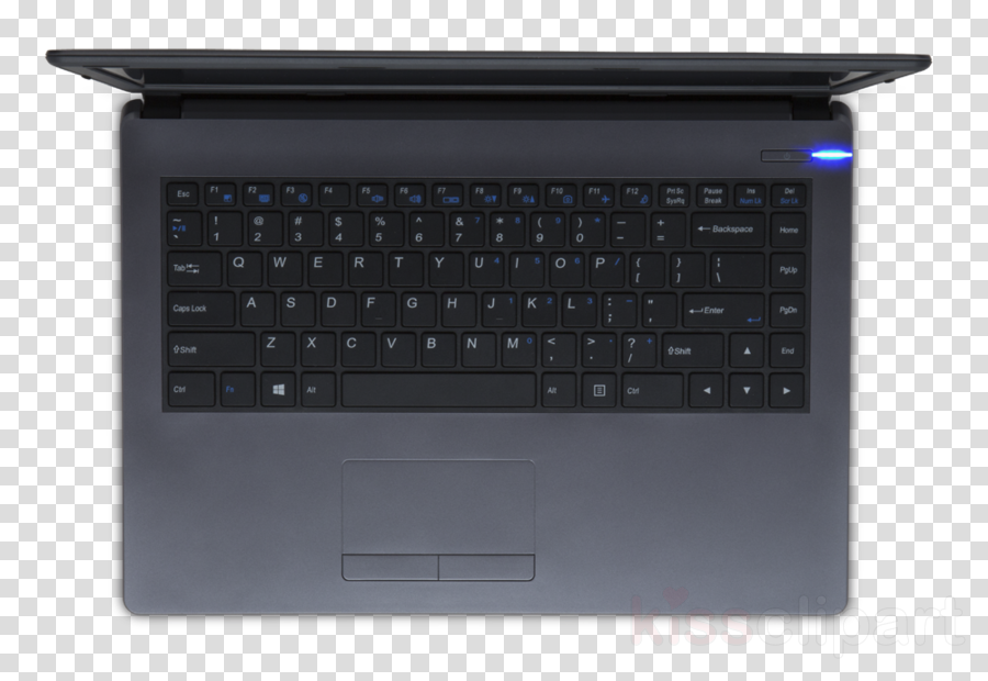 Laptop Top Png Clipart Computer Keyboard Hp Elitebook - Corbatin Png (900x620), Png Download