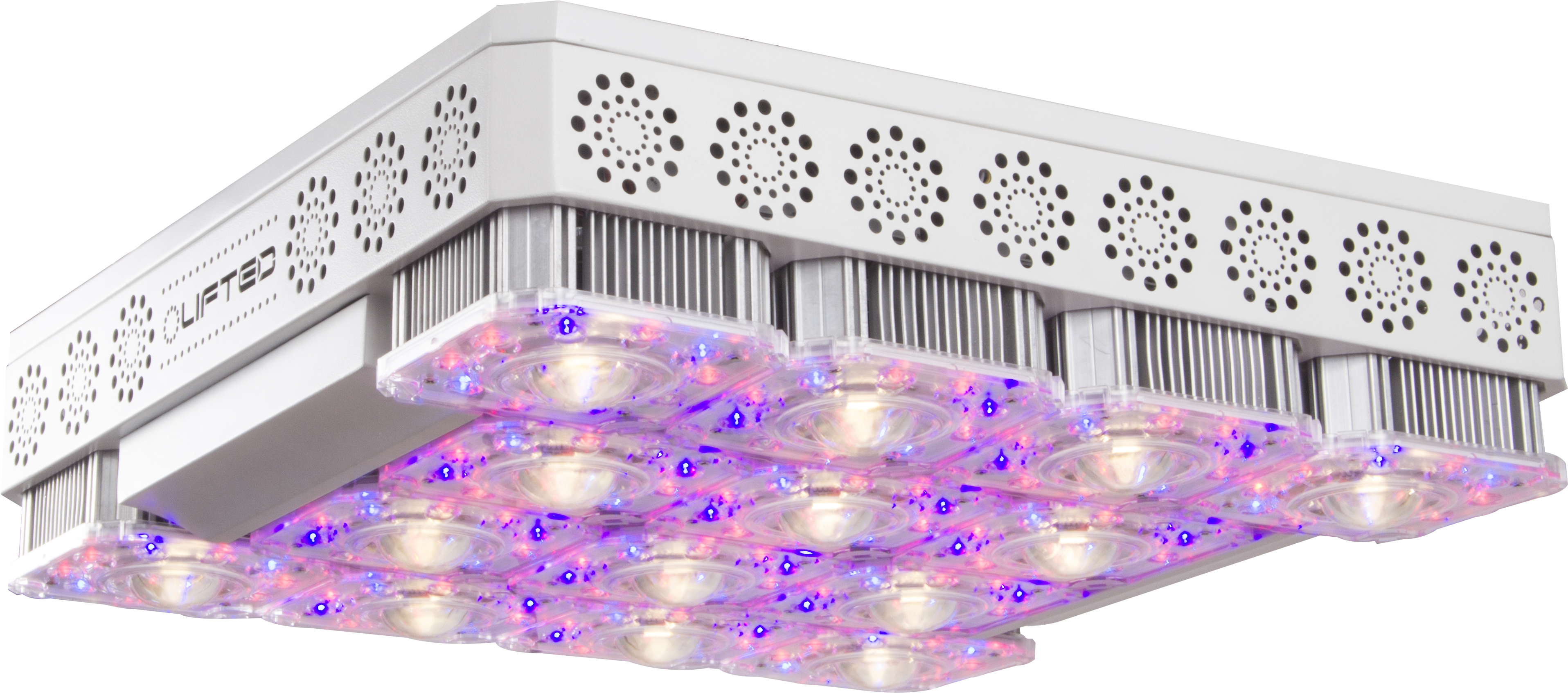 Lifted Led City Full Spectrum Grow Light Png Broad - Light (4628x2732), Png Download
