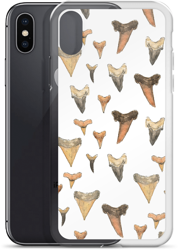 Shark Teeth - Shark Tooth (1000x1000), Png Download