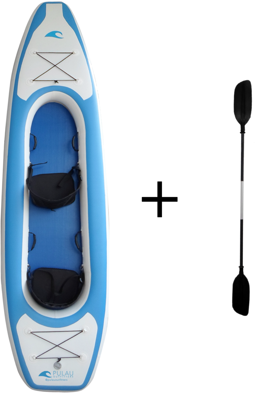Two-person Inflatable Kayak - Kayak (1400x1400), Png Download