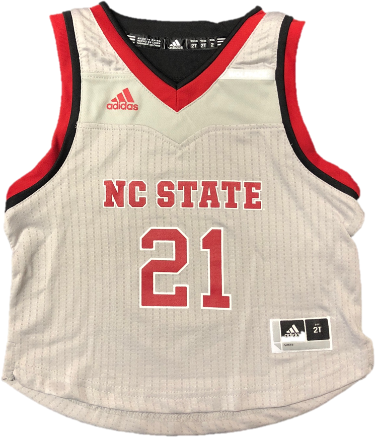Nc State Wolfpack Adidas Toddler Grey - North Carolina State University (975x975), Png Download