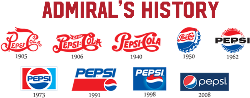 History Admiral Png Pepsi History - Pepsi Cola, Cherry Vanilla - 12 Pack, 12 Fl Oz Cans (921x360), Png Download
