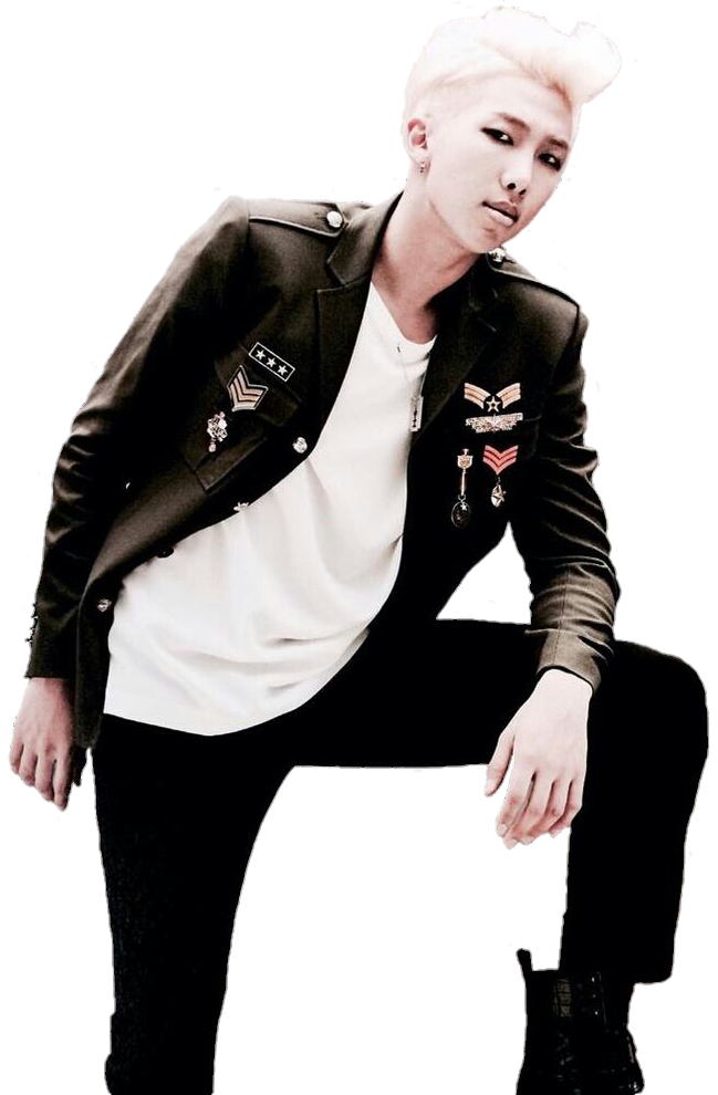 Jsc1 - Rap Monster Red Bullet (649x990), Png Download