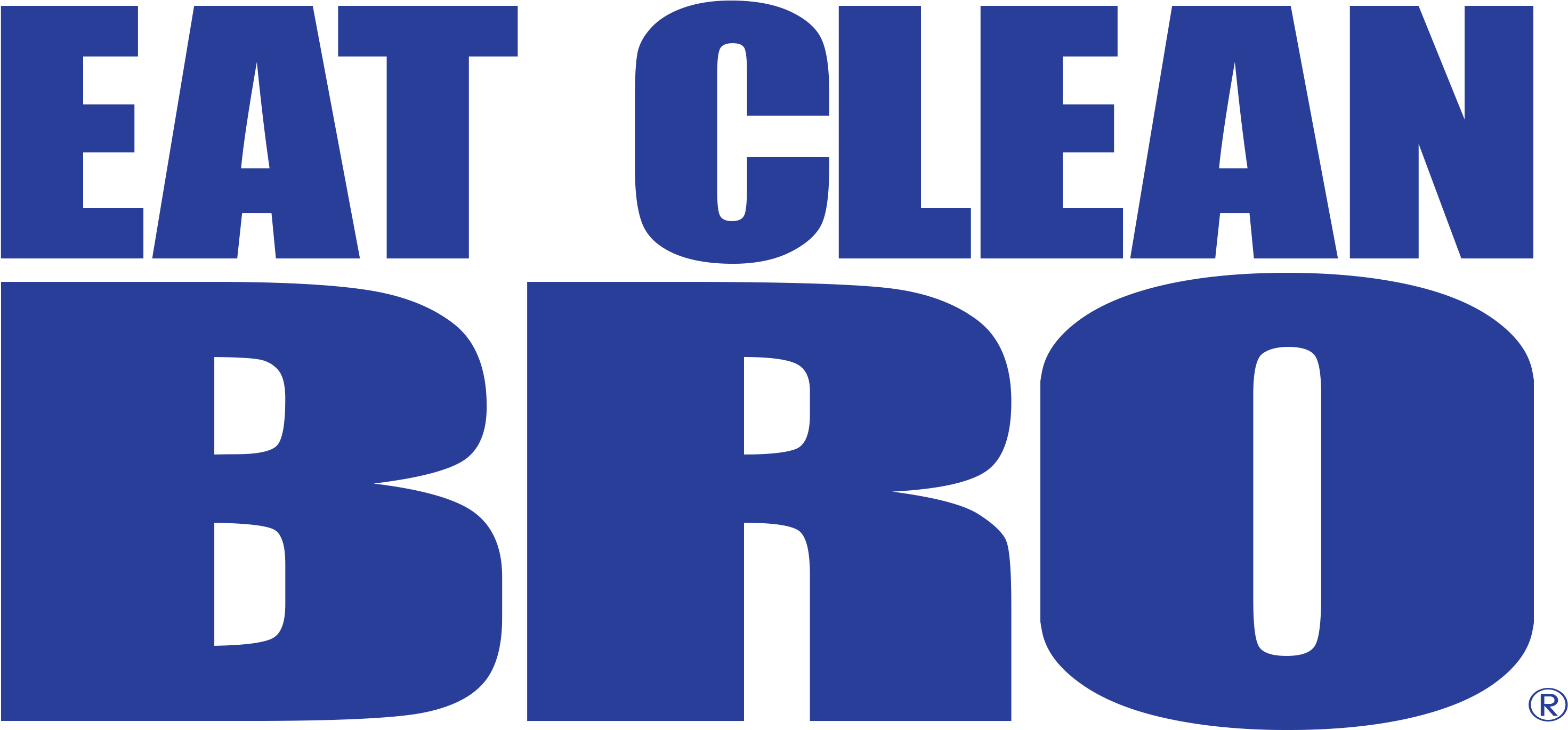 Eat Clean Bro (2968x1409), Png Download