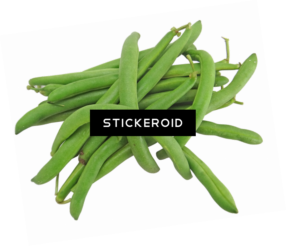 Green Beans Food - Green Bean (973x835), Png Download
