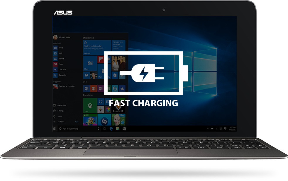 Faster Charging, Less Waiting - Microsoft Windows 10 Pro Edition 32-bit. (982x620), Png Download