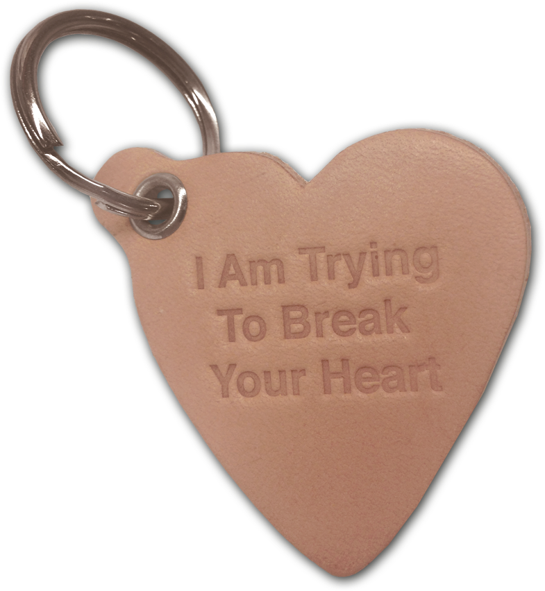 Heart Keychain - Wilco (834x1000), Png Download