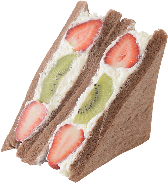 Brown Red Green Sandwich Polyvore Moodboard Filler - Food (600x664), Png Download