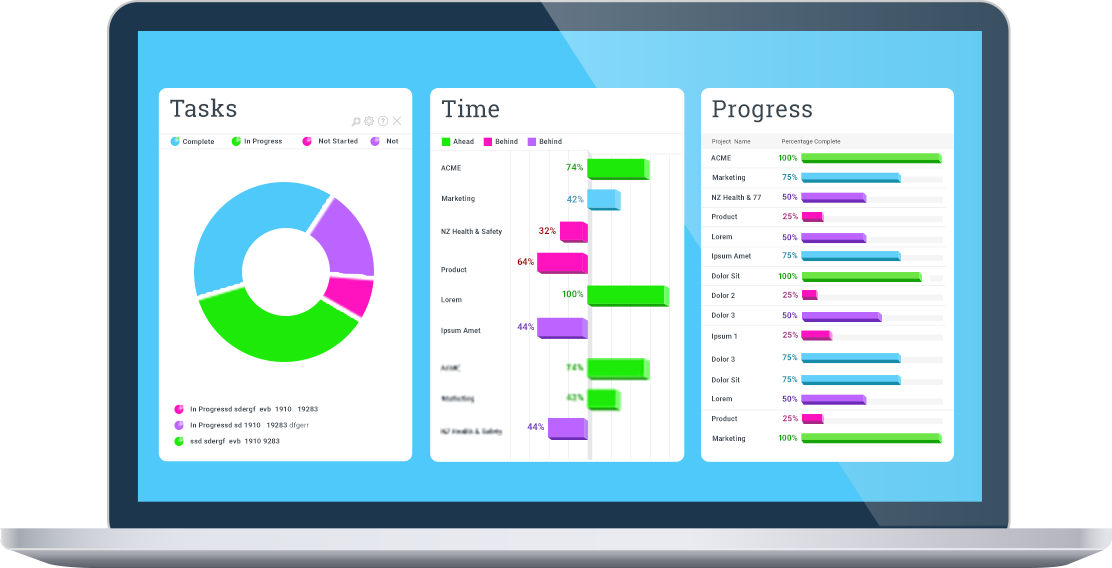 Project Management Software By Projectmanager - Project Management Software (1112x568), Png Download