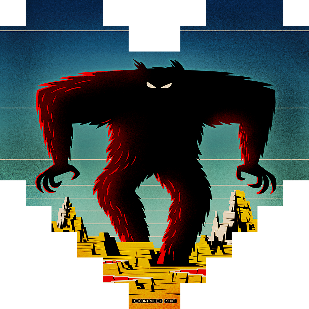 Part Of The Pixel Hearts Show At Gallery - Poster (1000x1000), Png Download