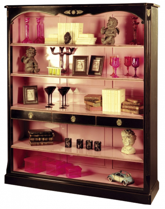 Large Bookcase / Bibus - France (553x700), Png Download