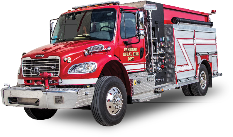 Heiman Fire Trucks - Parkston (1000x800), Png Download